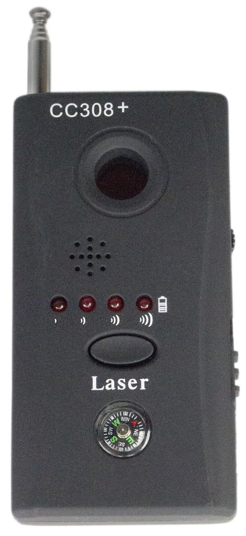 Детектор скрытых камер вид спереди